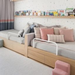 Como decorar um quarto para os filhos compartilharem?