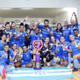 Neusa Galetti recebe grande final da Super Copa Record de Futsal Feminino