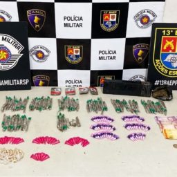 Baep prende acusado com crack, maconha e cocaína no Toffoli