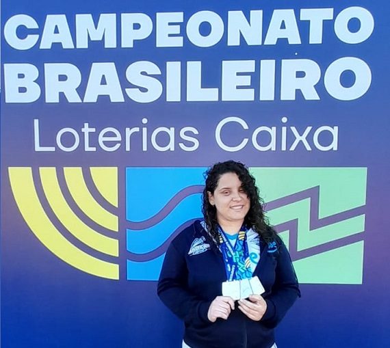 Atleta da Amei volta a quebrar recorde em competição em São Paulo