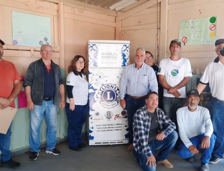 Prefeitura e Lions Clube entregam Recicloteca ao Projeto Plantas e Peixes