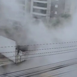 Troca de tanque de oxigênio líquido provoca névoa branca no HC em Marília