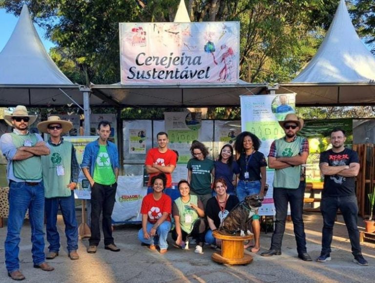 Cerejeiras Festival coleta 1,5 tonelada de materiais recicláveis em Garça