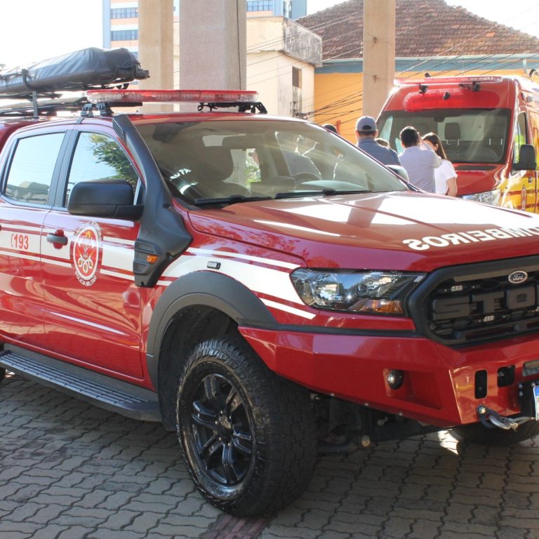 Marília recebe seis viaturas em reforço para frota do Corpo de Bombeiros