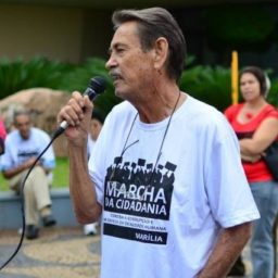 Líder comunitário de Marília, Darcy Bueno da Silva morre aos 78 anos