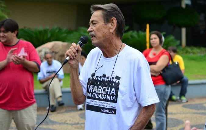 Líder comunitário de Marília, Darcy Bueno da Silva morre aos 78 anos