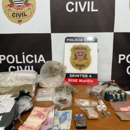 Casal é preso por tráfico com seis tipos de drogas em apartamento na zona Oeste
