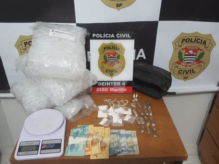 Dise prende homem de 44 anos com porções de crack, cocaína e maconha na Vila Barros