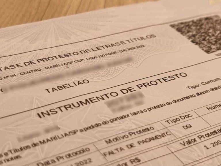 Marília registra aumento na inadimplência em Cartório no 1º semestre de 2023