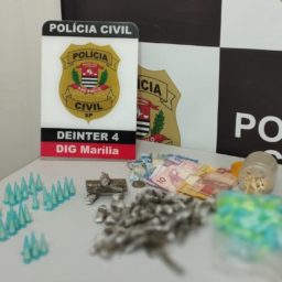 DIG flagra dupla com grande quantidade de drogas na zona Oeste de Marília