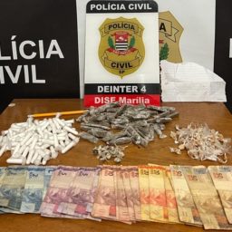 Dise prende homem e apreende adolescente com drogas na zona Norte