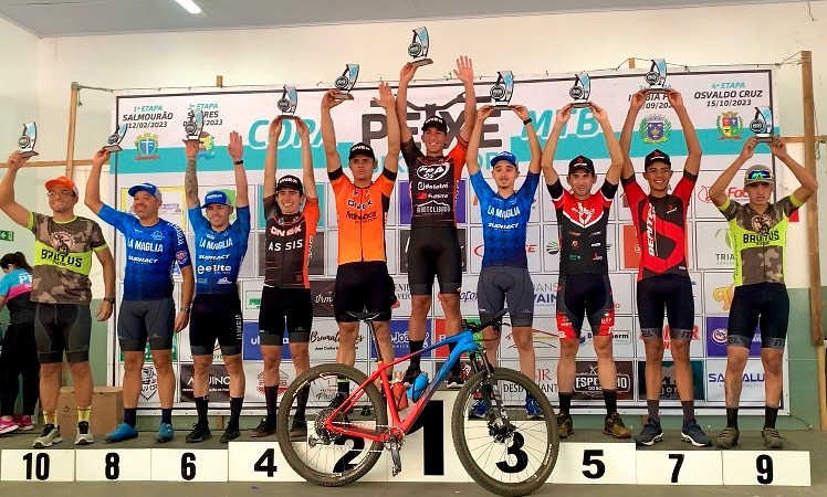 Atleta de Garça vence 3ª Etapa da Copa Peixe de Ciclismo em cidade da região