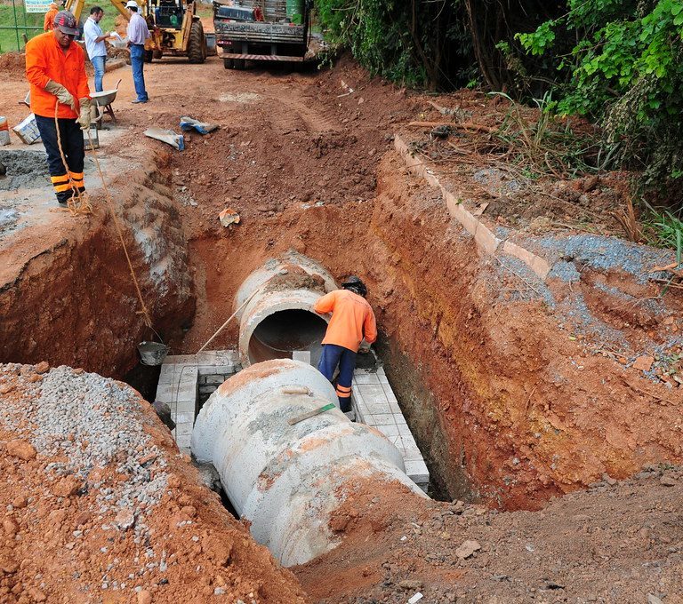 Rede de galeria pluvial terá investimento de R$ 805 mil