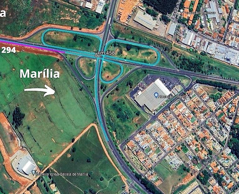 Acesso à Rodovia do Contorno será interditado neste sábado em Marília