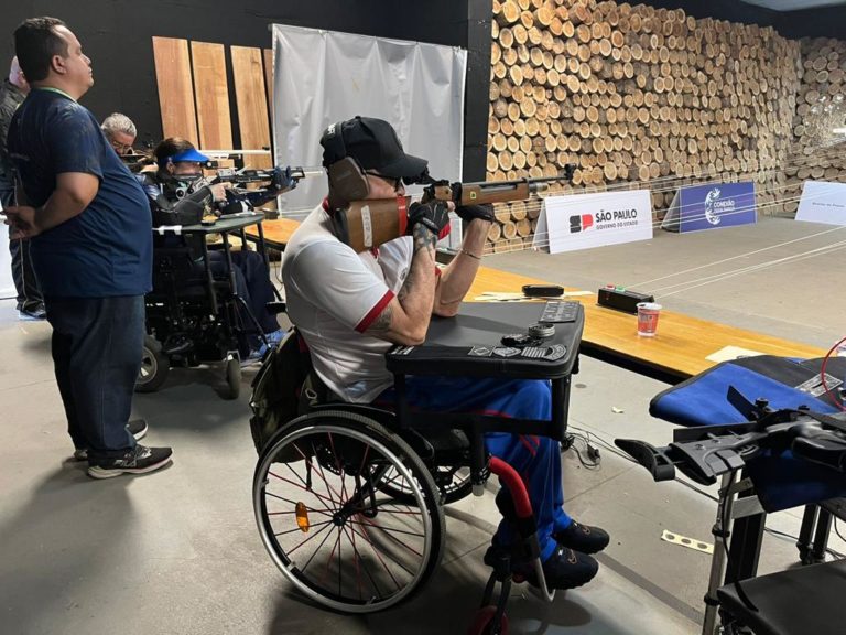 Paralimpíadas Militares em SP: finalista no tiro esportivo sonha com seleção brasileira