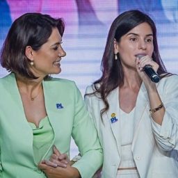 Dani Alonso e Michelle Bolsonaro palestram em workshop de formação política