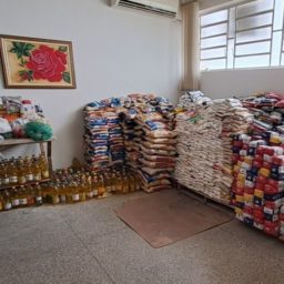 Entrada solidária na Exapit em Tupã arrecada mais de 7 toneladas de alimentos