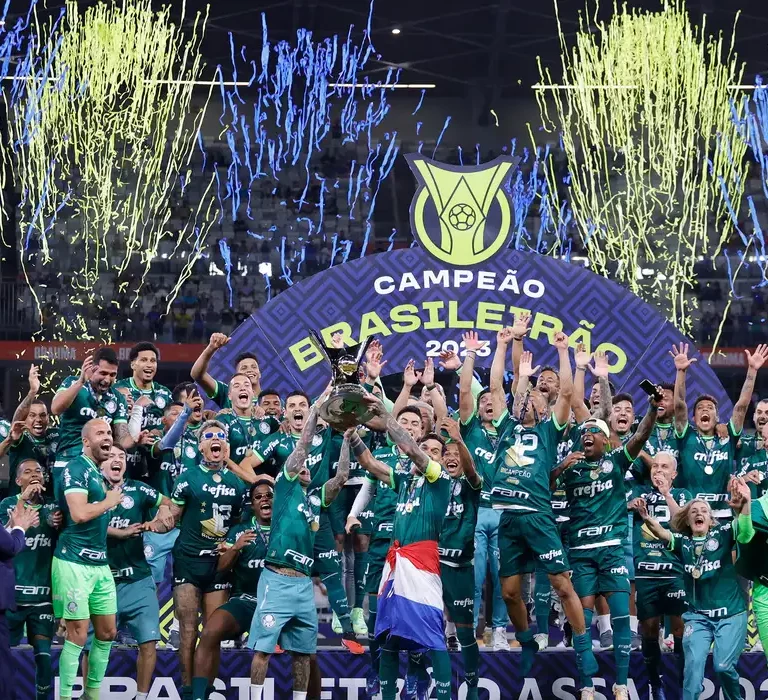 Palmeiras conquista o 12º Campeonato Brasileiro de sua história