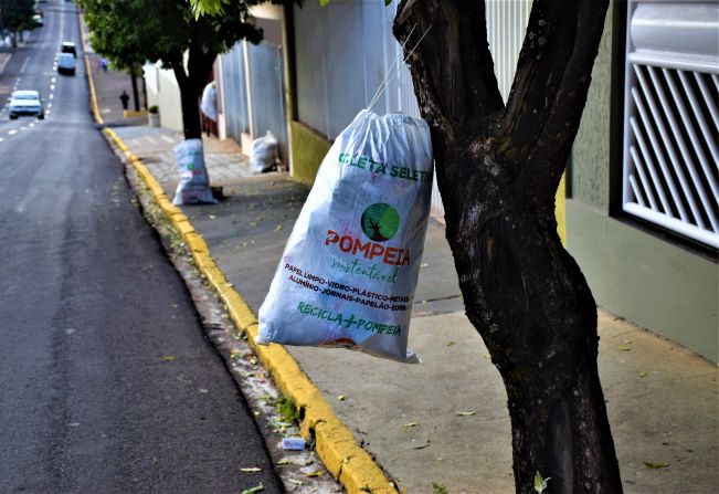 Coleta seletiva de Pompeia está em recesso de fim de ano até o próximo dia 3 de janeiro