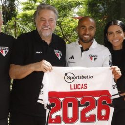 São Paulo confirma a permanência de Lucas até 2026