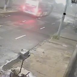 Vídeo mostra acidente que vitimou motociclista na zona norte