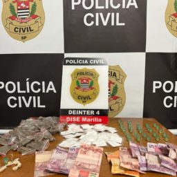 Homem é preso por tráfico de drogas na Vila Barros pela Dise, com apoio do Canil da PM