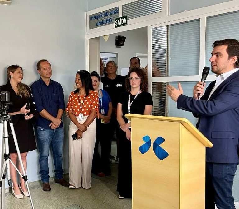 Vinicius Camarinha e Paloma Libanio inauguram novo Centro Oftalmológico