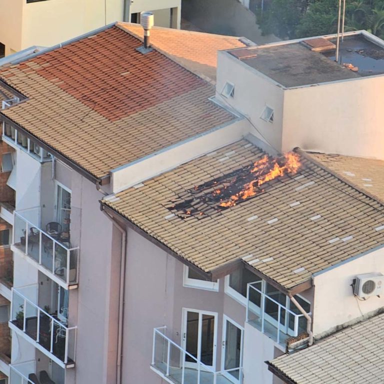 Fogo em apartamento mobiliza Bombeiros e assusta moradores em Marília