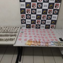 PM detém homem e adolescente com drogas em ocorrências durante o fim de semana