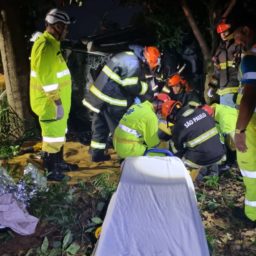 Acidente deixa dois adultos e uma criança feridos na rodovia SP-294 em Tupã