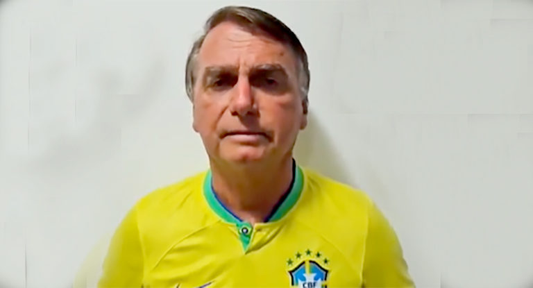 Bolsonaro grava vídeo e chama apoiadores para ato na Paulista em 25 de fevereiro