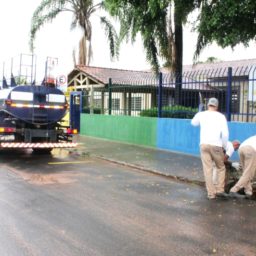 Marília registra 50 milímetros de chuva em 24h e tem escola infantil castigada pelas águas