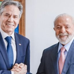 Lula recebe Antony Blinken no Planalto em meio à crise com Israel