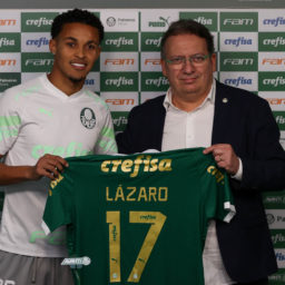 Atacante Lázaro enaltece Palmeiras e relembra emoção com proposta