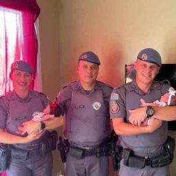 Policiais salvam bebê de 15 dias e relato de pai emociona nas redes sociais