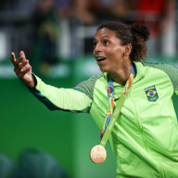 Rafaela Silva planeja estar no auge nas Olimpíadas: ‘Doando o meu máximo’