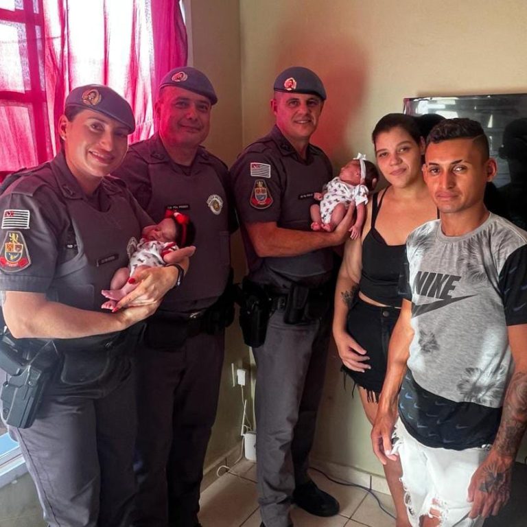 Policiais salvam bebê de 15 dias e relato de pai emociona nas redes sociais