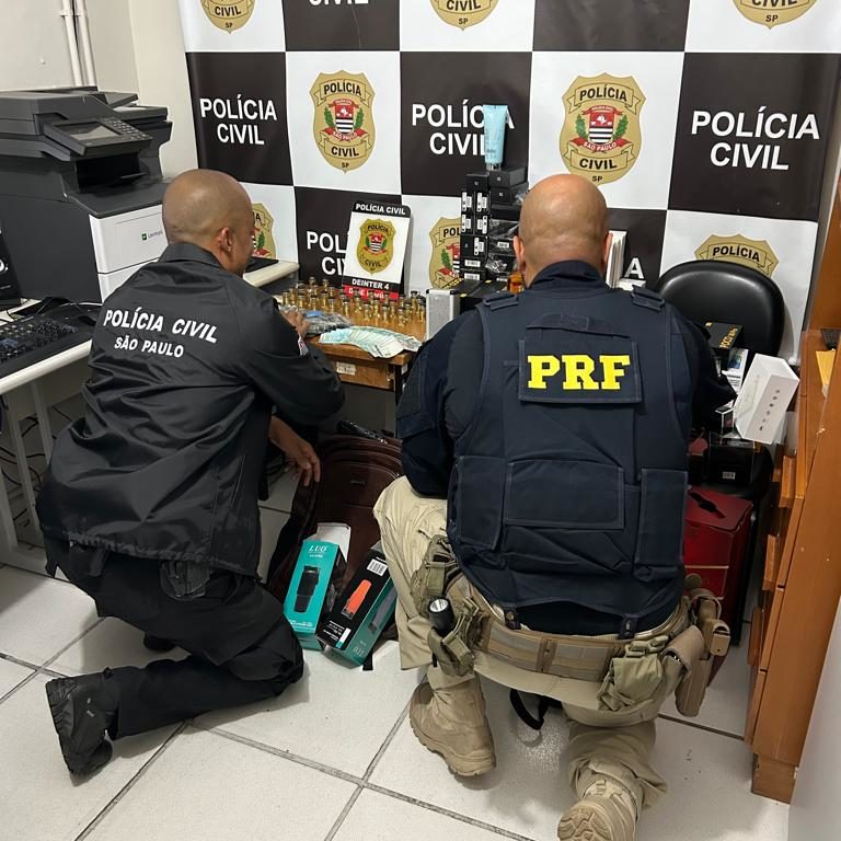 Operação da PRF e Dise prende sete por tráfico de drogas em Marília