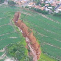 Prefeitura de Lupércio aciona Justiça para desapropriar área e intervir em cratera