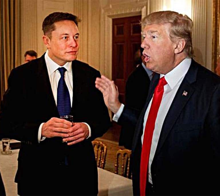 Bilionário Elon Musk confirma live eleitoral no X com Donald Trump