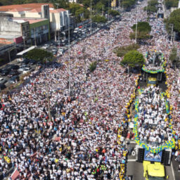 Com Tarcísio e Nunes, Marcha para Jesus percorre o Centro de SP nesta quinta