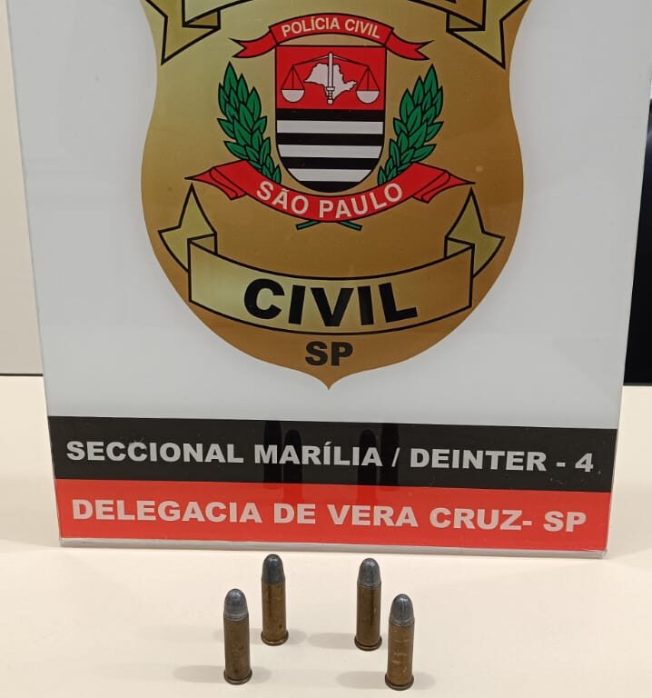 Homem é preso em Vera Cruz por posse ilegal de munição e tentativa de homicídio