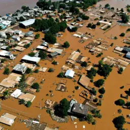 Porto Alegre e Canoas revivem o caos após nova cheia do lago Guaíba