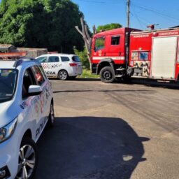 Corpo de Bombeiros busca homem desaparecido nos fundos do bairro Alcides Matiuzzi
