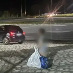 Criança é abandonada pelo pai e madrasta em estrada estadual no Ceará