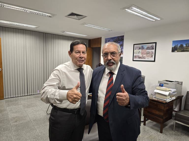 Mourão e Paim falam que são mais úteis em Brasília que no RS: ‘Lá só vamos criar confusão’