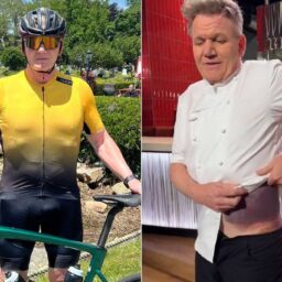 Gordon Ramsay sofre grave acidente de bicicleta: ‘Tenho sorte de estar aqui’