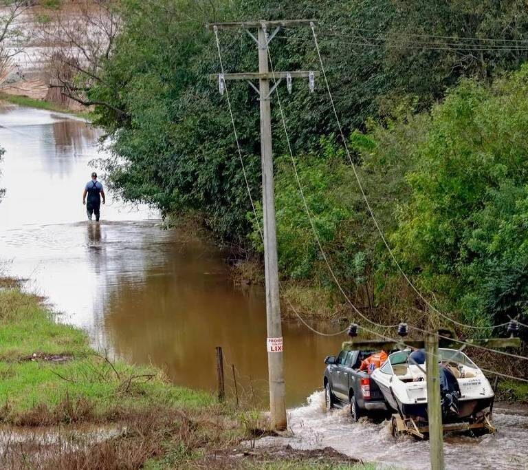 Novas chuvas afetam mais de 70 cidades no Rio Grande do Sul