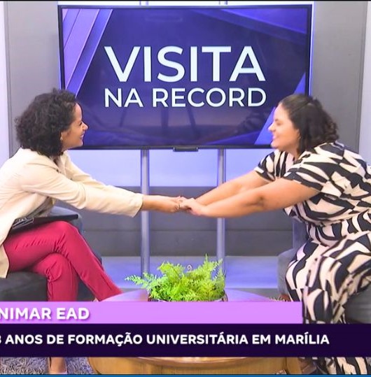 Unimar EAD é destaque no programa ‘Visita na Record’ 