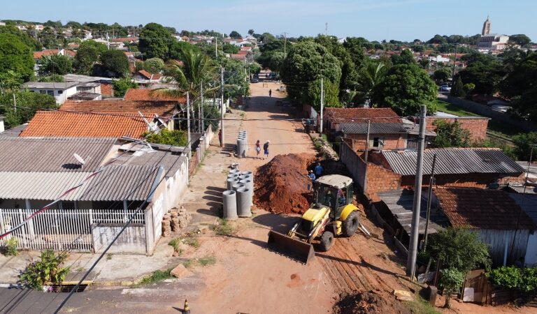 Município instala galerias e avança na segunda etapa das obras da 13 de Maio